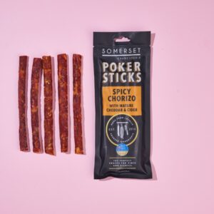 Alternative view of Spicy Chorizo Poker with Cider & Local Mature Cheddar